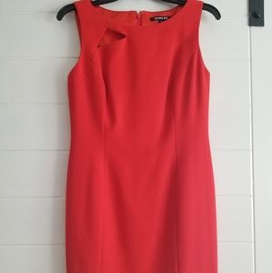 Gianni Bini Orange Red Dress, Size 4